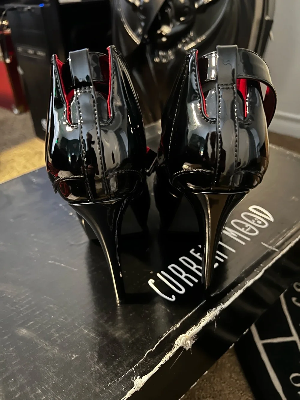 Killstar - Bat Wing Heels - Size 7